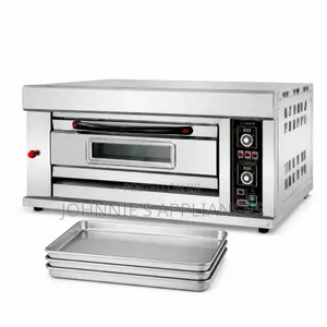 Multi-Function Electric Commercial Double Decker 2 Trays Oven