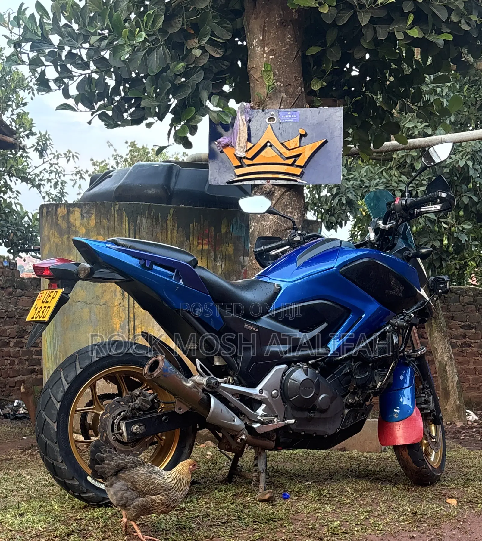 Honda NC700X 2015 Blue