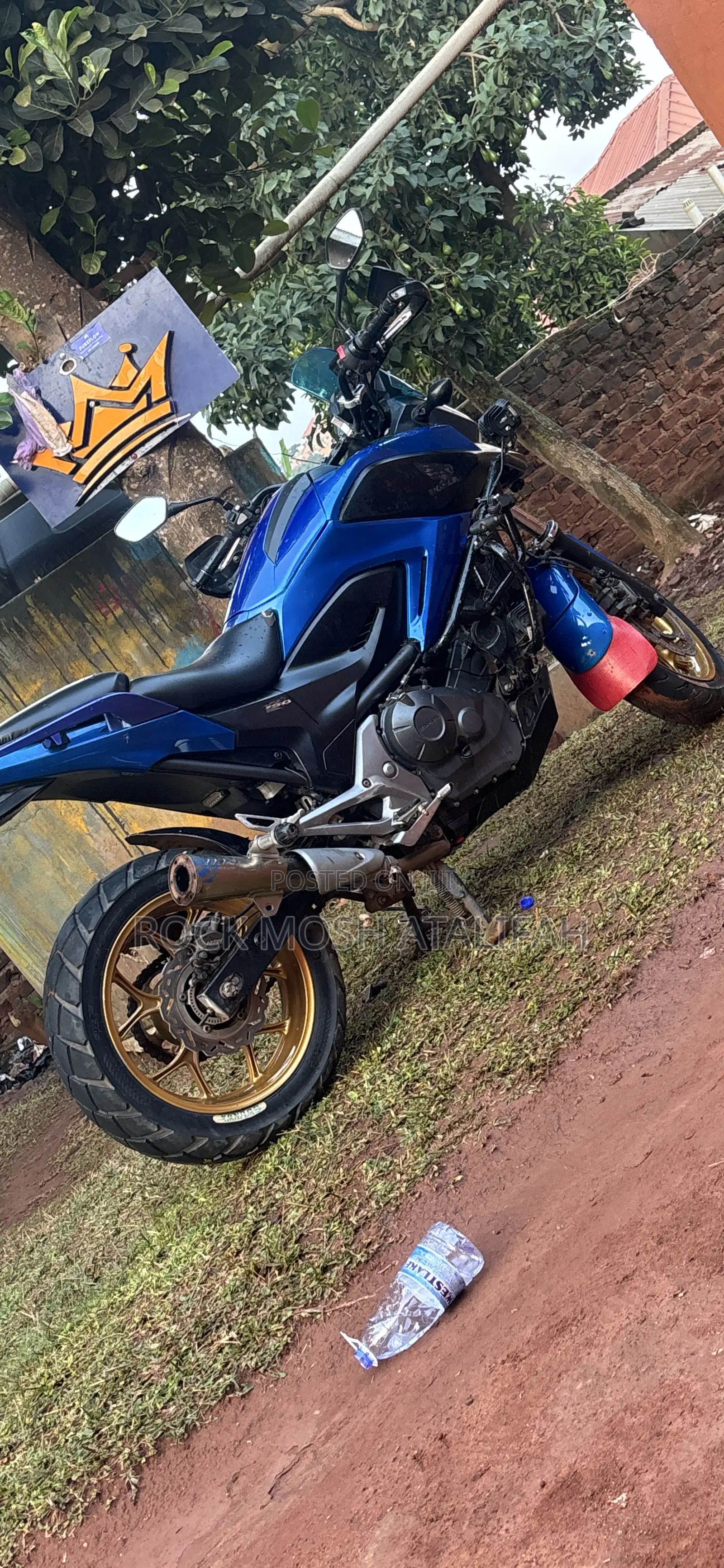 Honda NC700X 2015 Blue