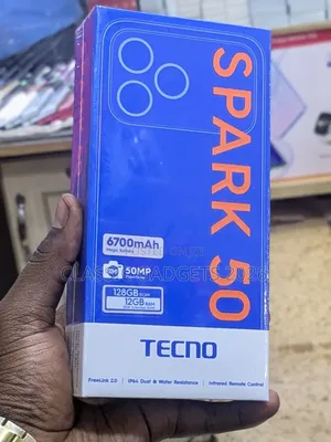 New Tecno Spark 50 128 GB Black