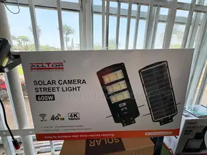 Brand New ALLTOP 600W Solar Street Light With Ultra HD Camera