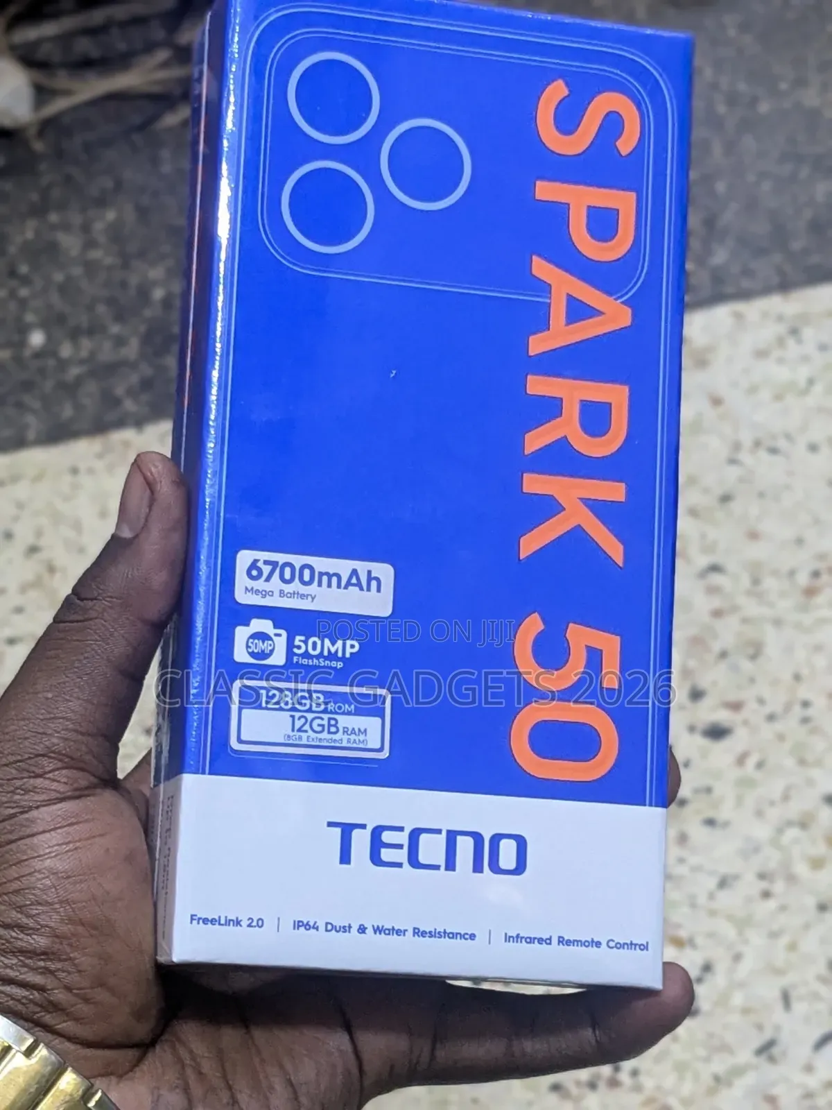 New Tecno Spark 50 128 GB Bronze