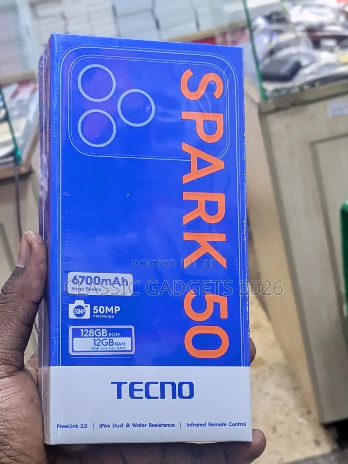 New Tecno Spark 50 128 GB Gold