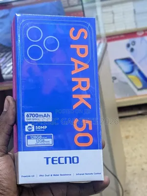New Tecno Spark 50 128 GB Gold