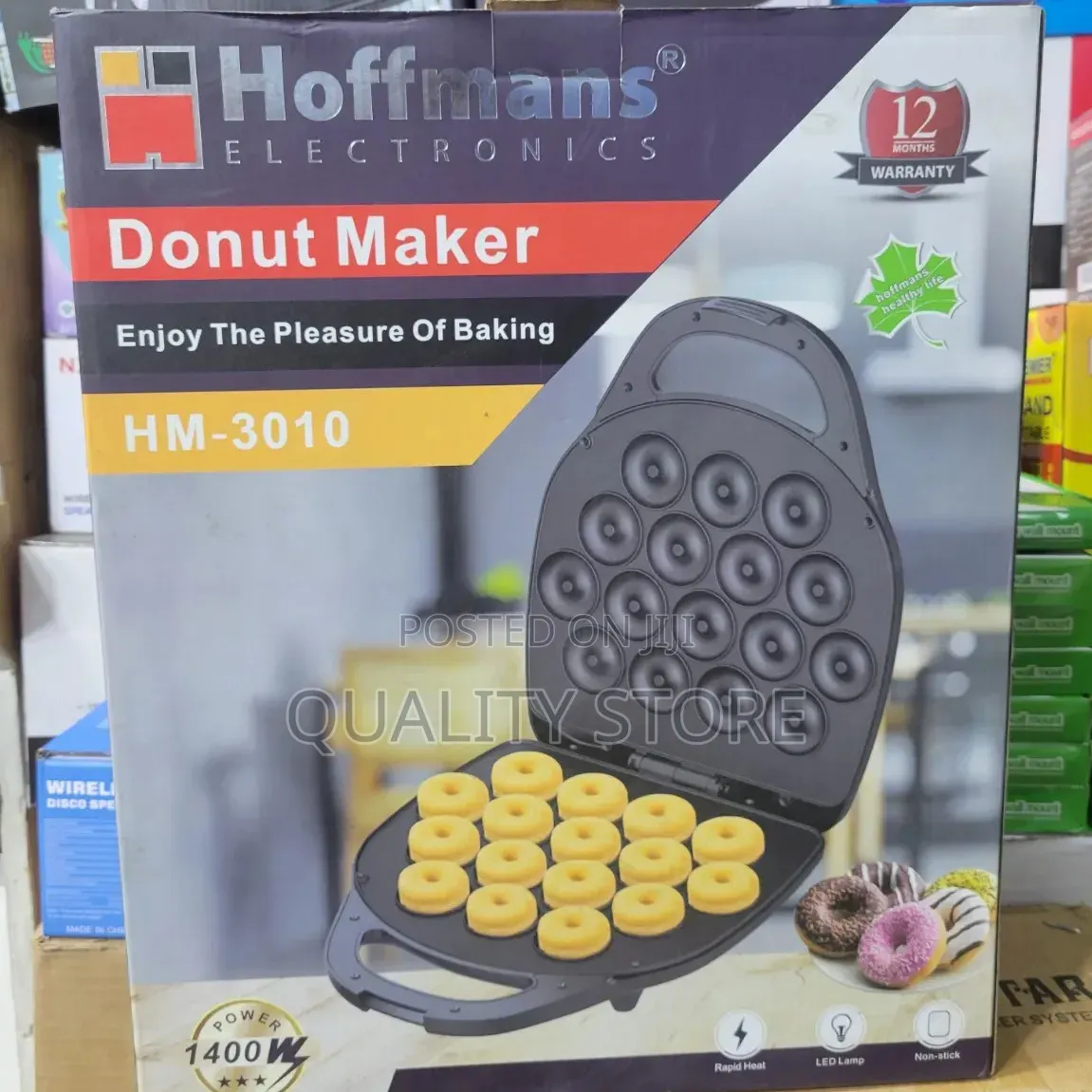 Hoffmans Electric Donut Maker Hm -3010