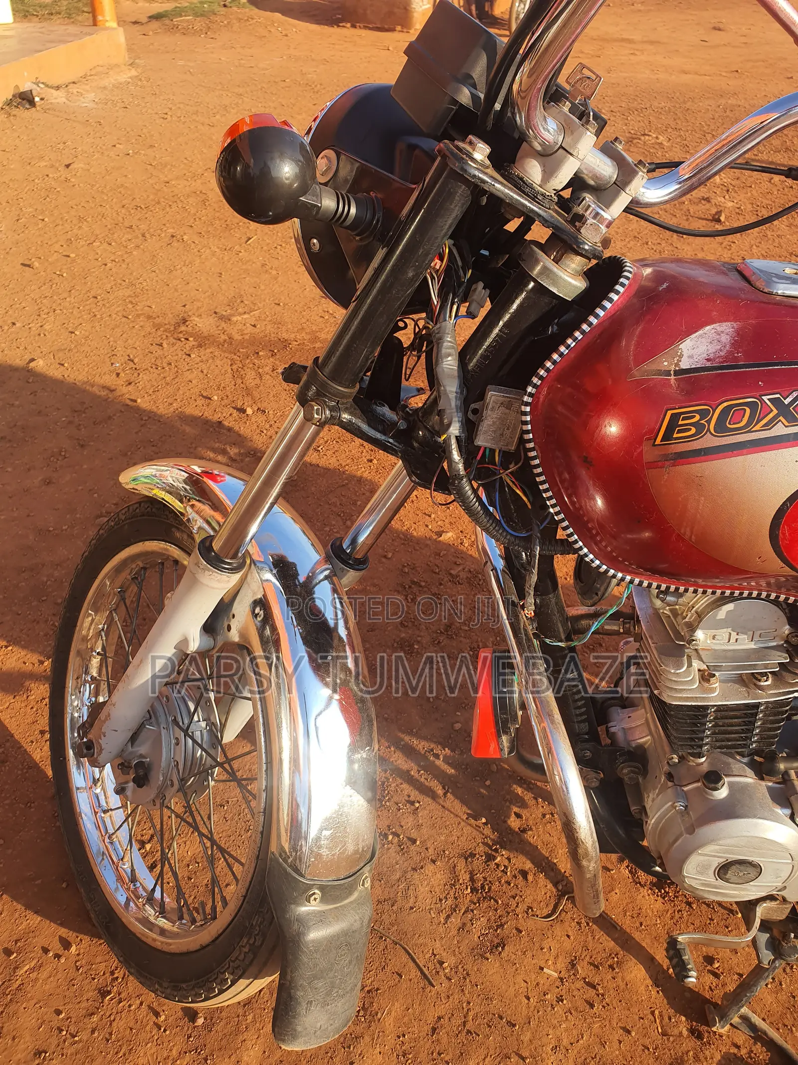 Bajaj Boxer 2015 Red