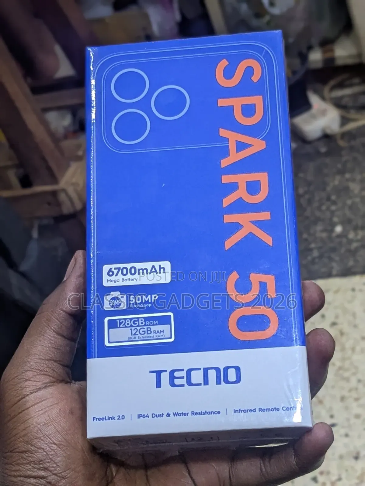 New Tecno Spark 50 128 GB Rose Gold