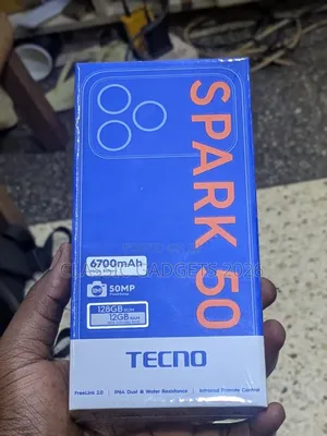 New Tecno Spark 50 128 GB Rose Gold