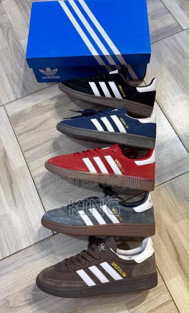 Adidas Handball Spezial 'Earth Strata', Indigo Blue, Scarlet Red, Grey