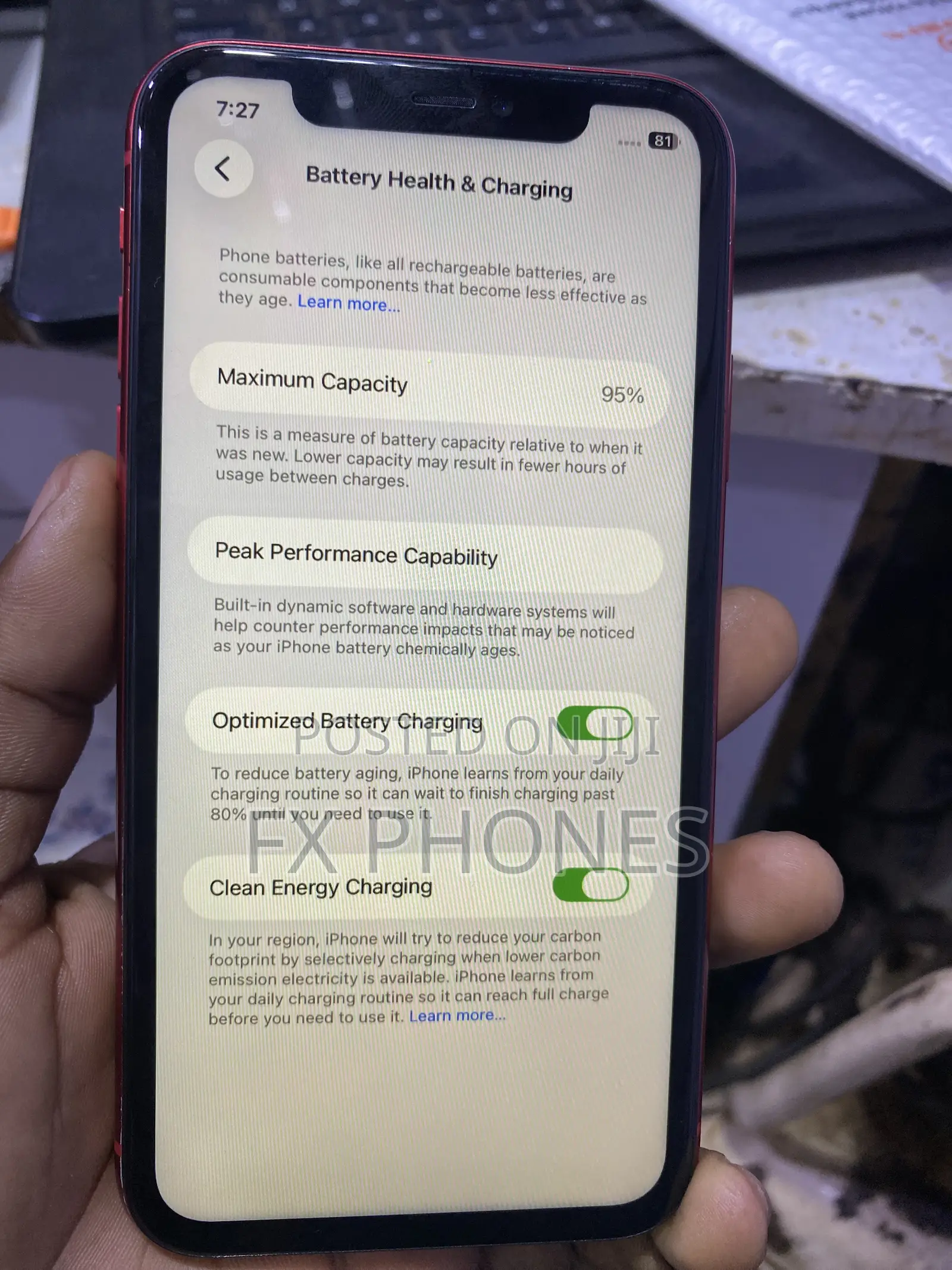 Apple iPhone 11 64 GB Red