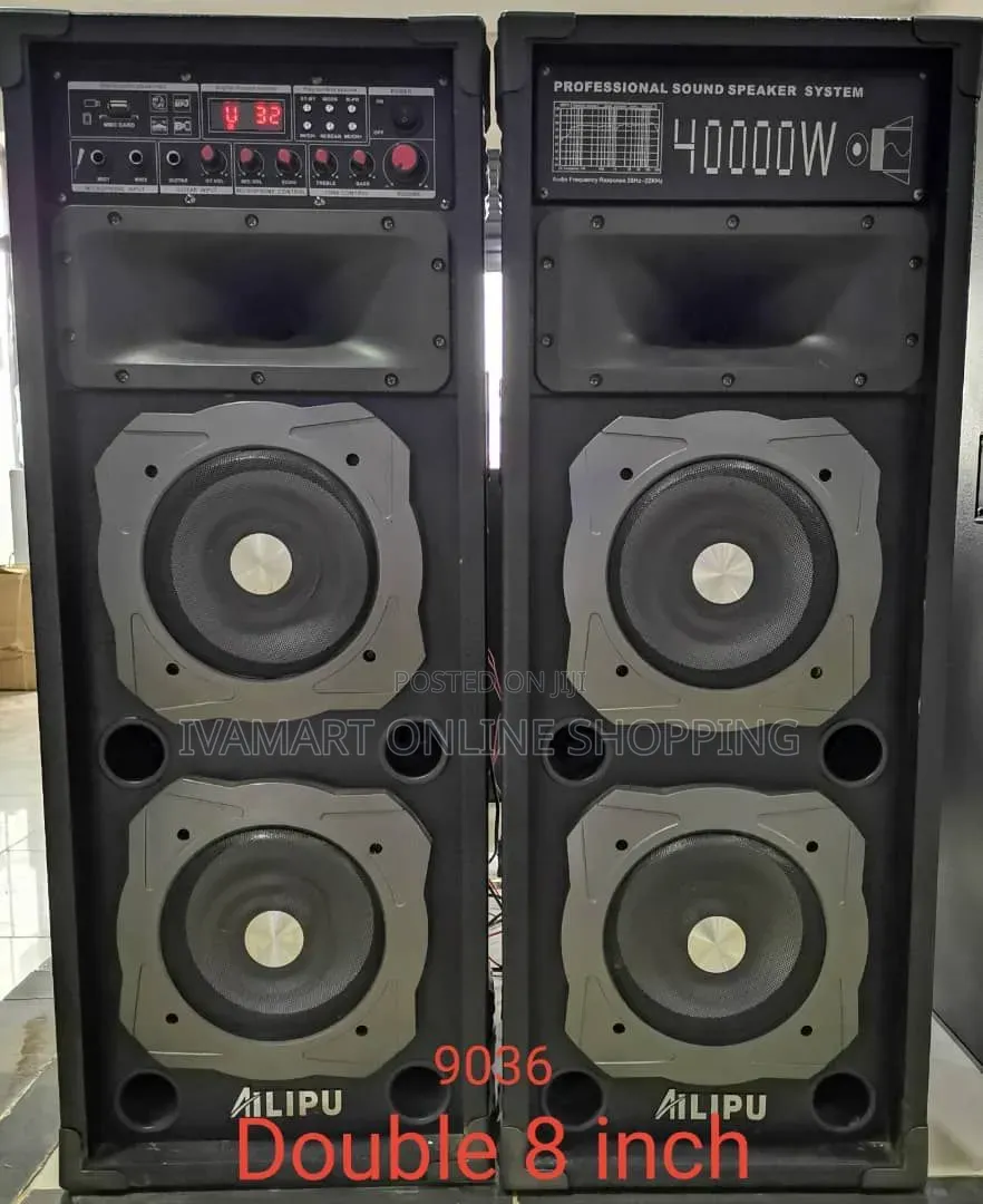 AILIPU 40,000W Professional Sound Speaker System - Double Speakers