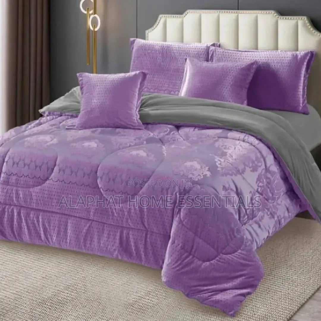 6 Piece 6*6 Jacquard Duvets