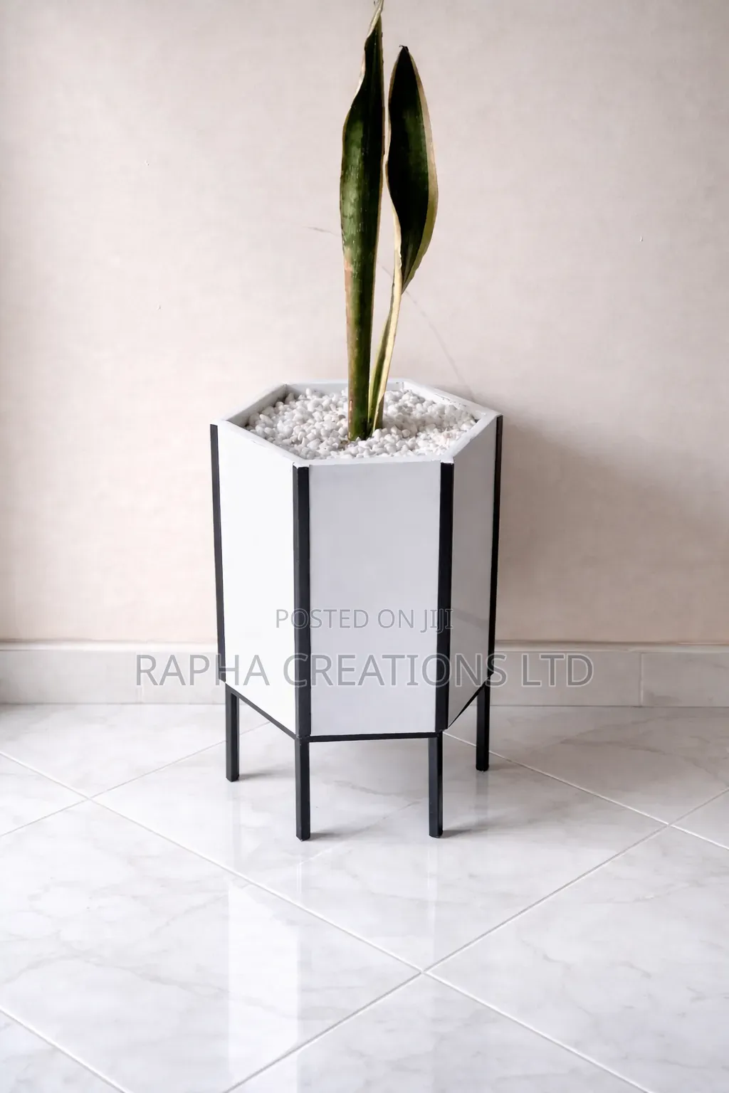 Hexagon Ceramic Tile Flower Pots/Vases/Planters/Pots/Plants