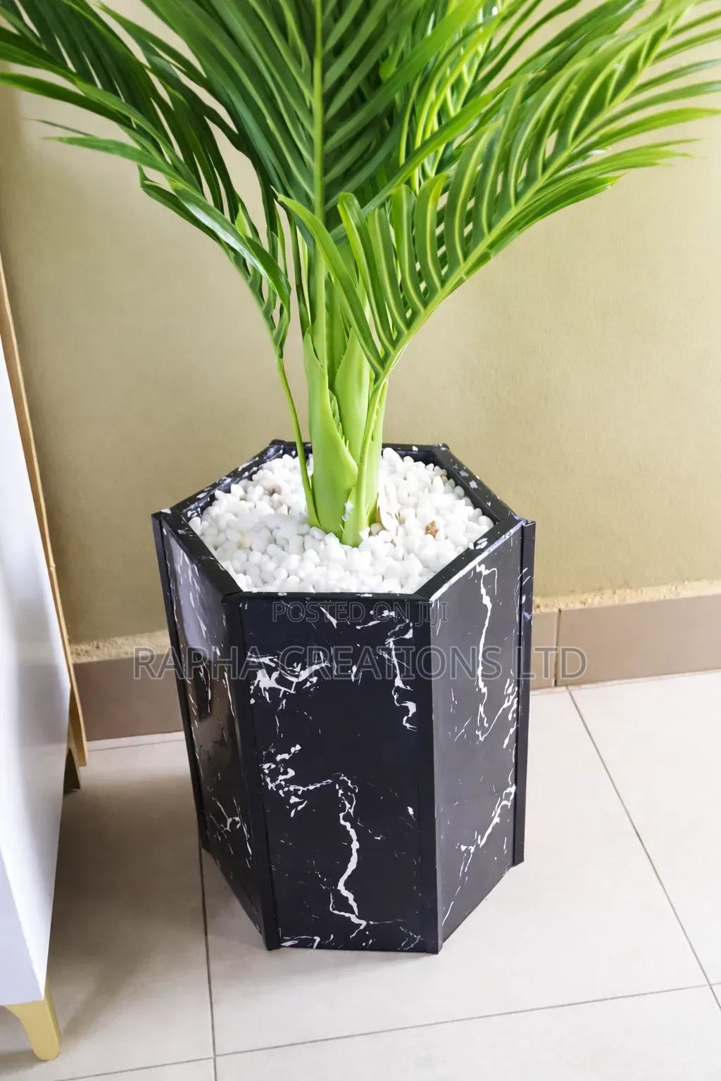 Hexagon Ceramic Tile Flower Pots/Vases/Planters/Pots/Plants