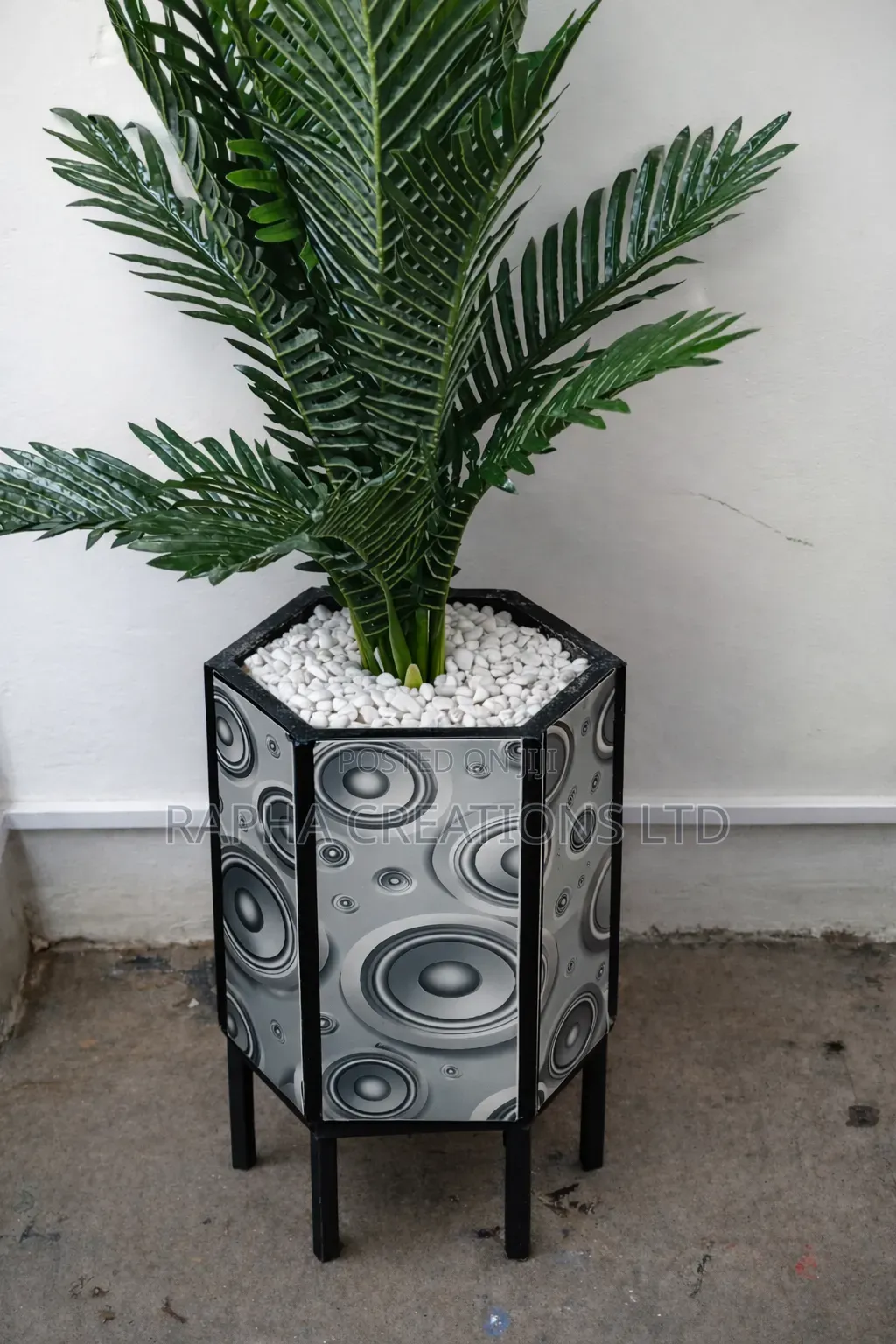 Hexagon Ceramic Tile Flower Pots/Vases/Planters/Pots/Plants