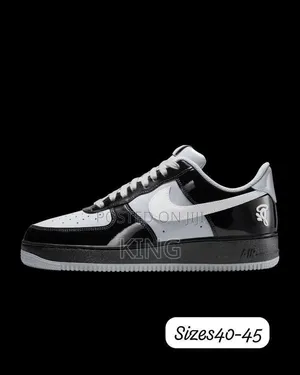 Central Cee X SYNA WORLD X Nike Air Force 1 Low "Black / Light Smoke