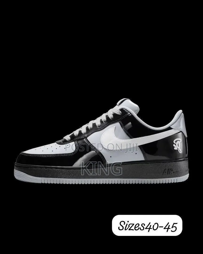 Central Cee X SYNA WORLD X Nike Air Force 1 Low "Black / Light Smoke