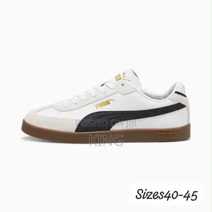 PUMA Club II Era Sneakers in the White / Black