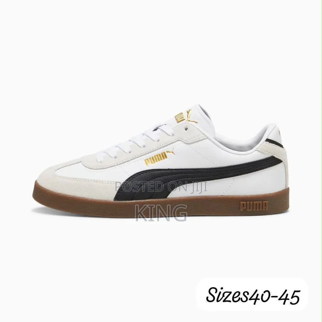 PUMA Club II Era Sneakers in the White / Black