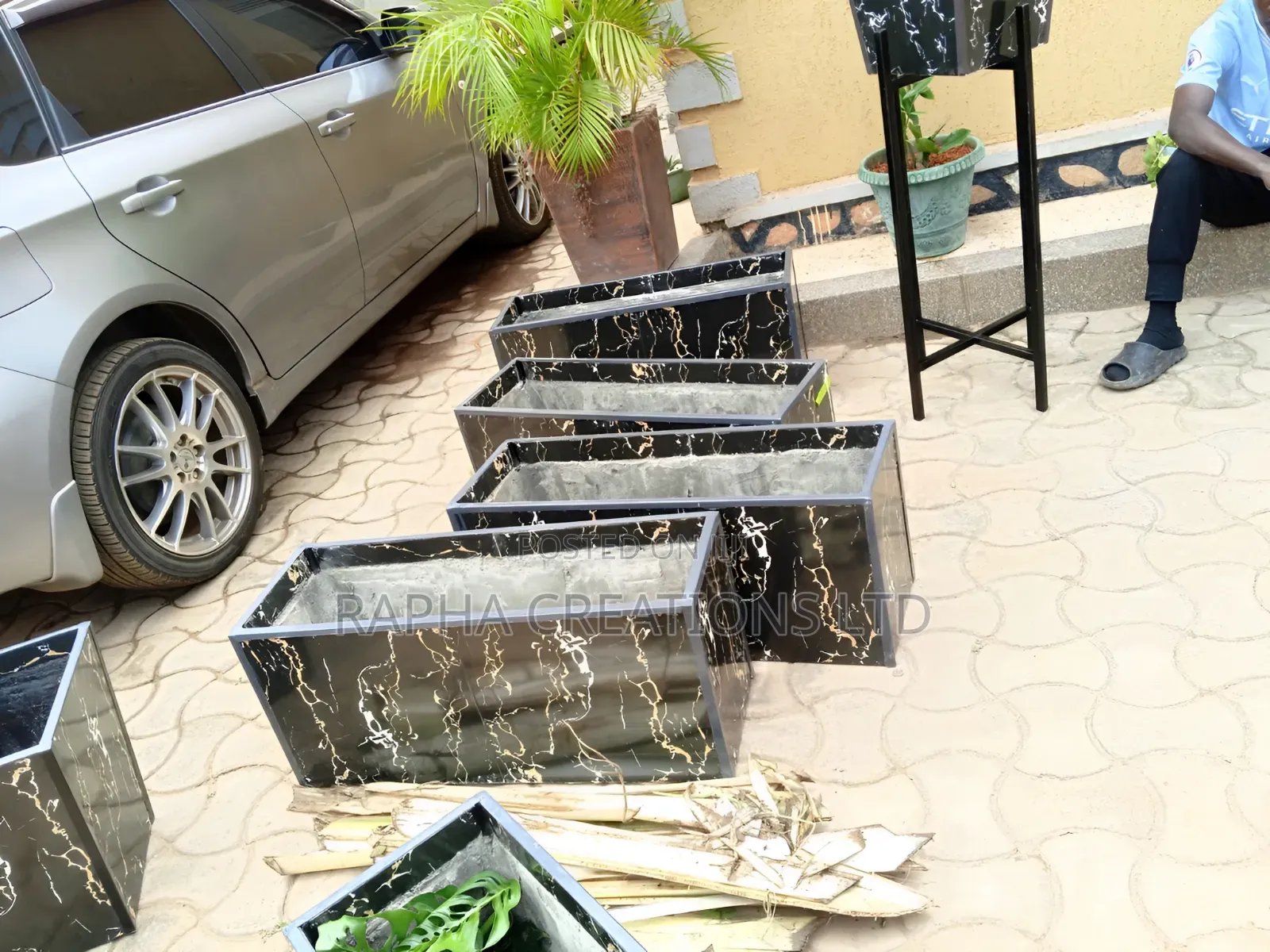 Rectangle Ceramic Tile Flower Pots/Pots/Tiles/Ceramic Tiles
