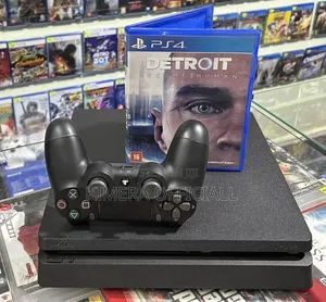 PlayStation 4 Slim 500GB Clean System Original PS4 Console,.