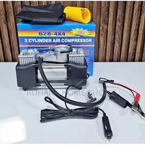 Heavy-Duty Air Compressor Double Cylinder