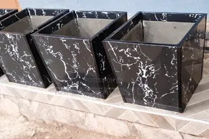 Square Ceramic Tile Flower Pots/Tiles/Twyford Tiles/Goodwill Tile/Pots