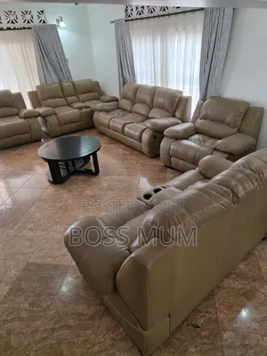Sofa Set Three Chairs