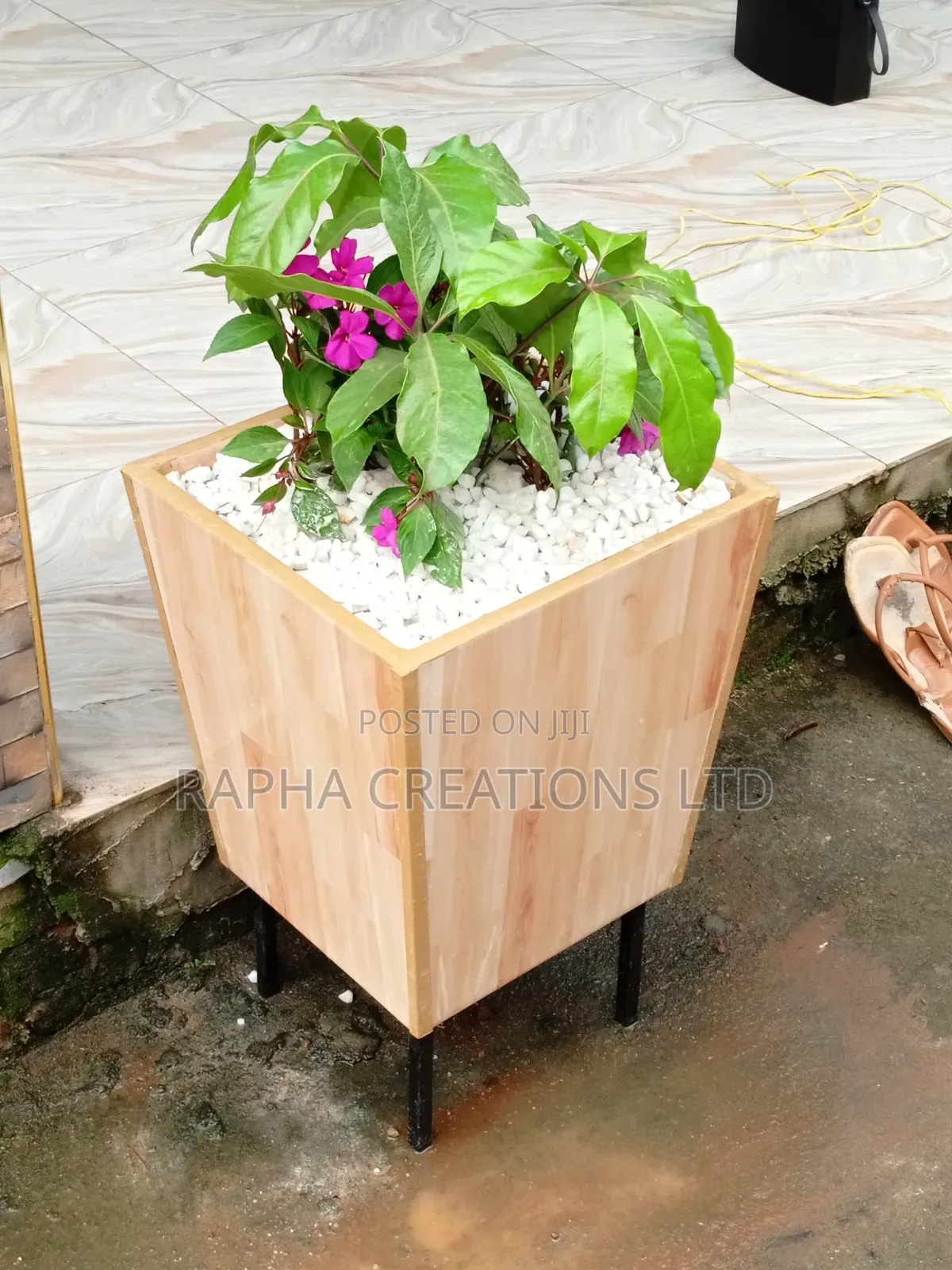 Square Ceramic Tile Flower Pots/Tiles/Twyford Tiles/Goodwill Tile/Pots