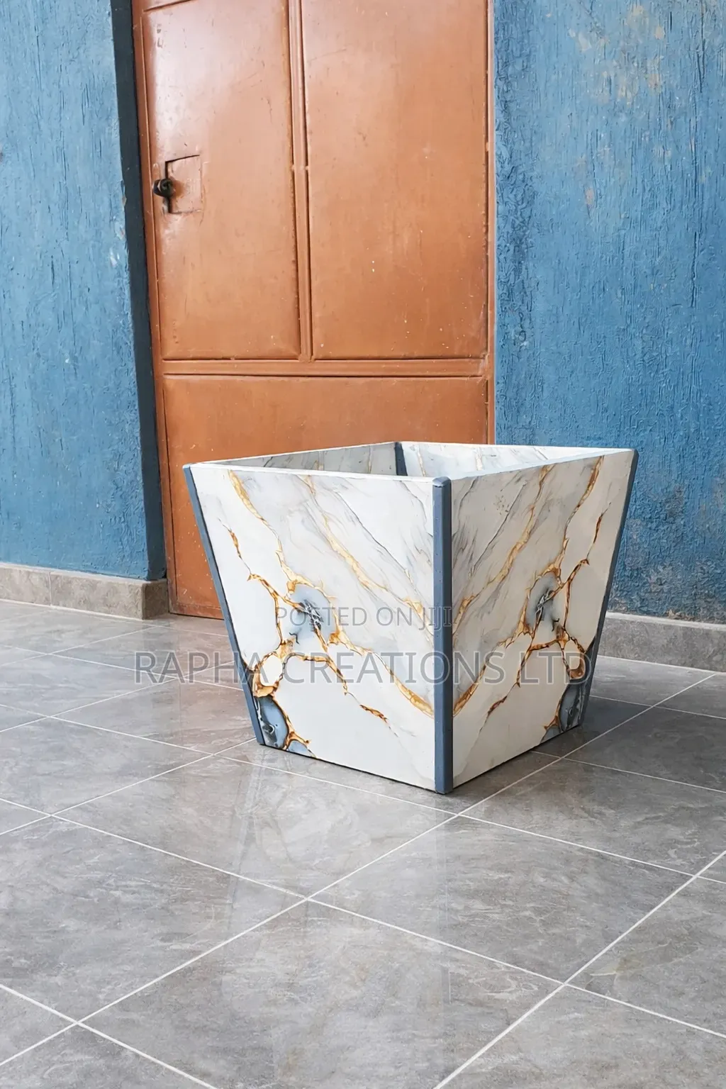 Square Ceramic Tile Flower Pots/Tiles/Twyford Tiles/Goodwill Tile/Pots