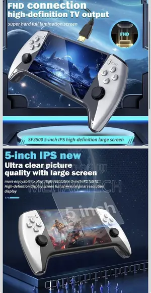 SF3500 Plus Retro Handheld Game Console