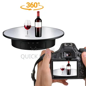 Electric Mirror Turntable, 360-Degree Rotating