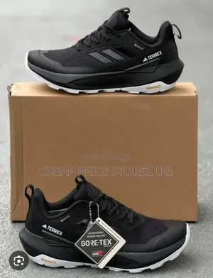 . Are a Pair of All-Black Adidas Terrex Trailmaker 2.0 Gore-Tex Hiking