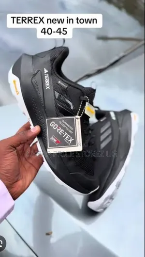 . Are a Pair of All-Black Adidas Terrex Trailmaker 2.0 Gore-Tex Hiking