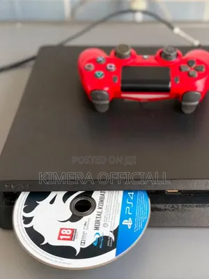 PlayStation 4 Slim Jet Black 500GB Ready PS4 Console Set