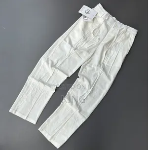 Casual, Relaxed-Fit Men's Linen Pants/Trousers