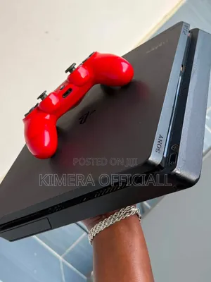 Original PS4 Slim 500GB Jet Black Cable Set PlayStation 4