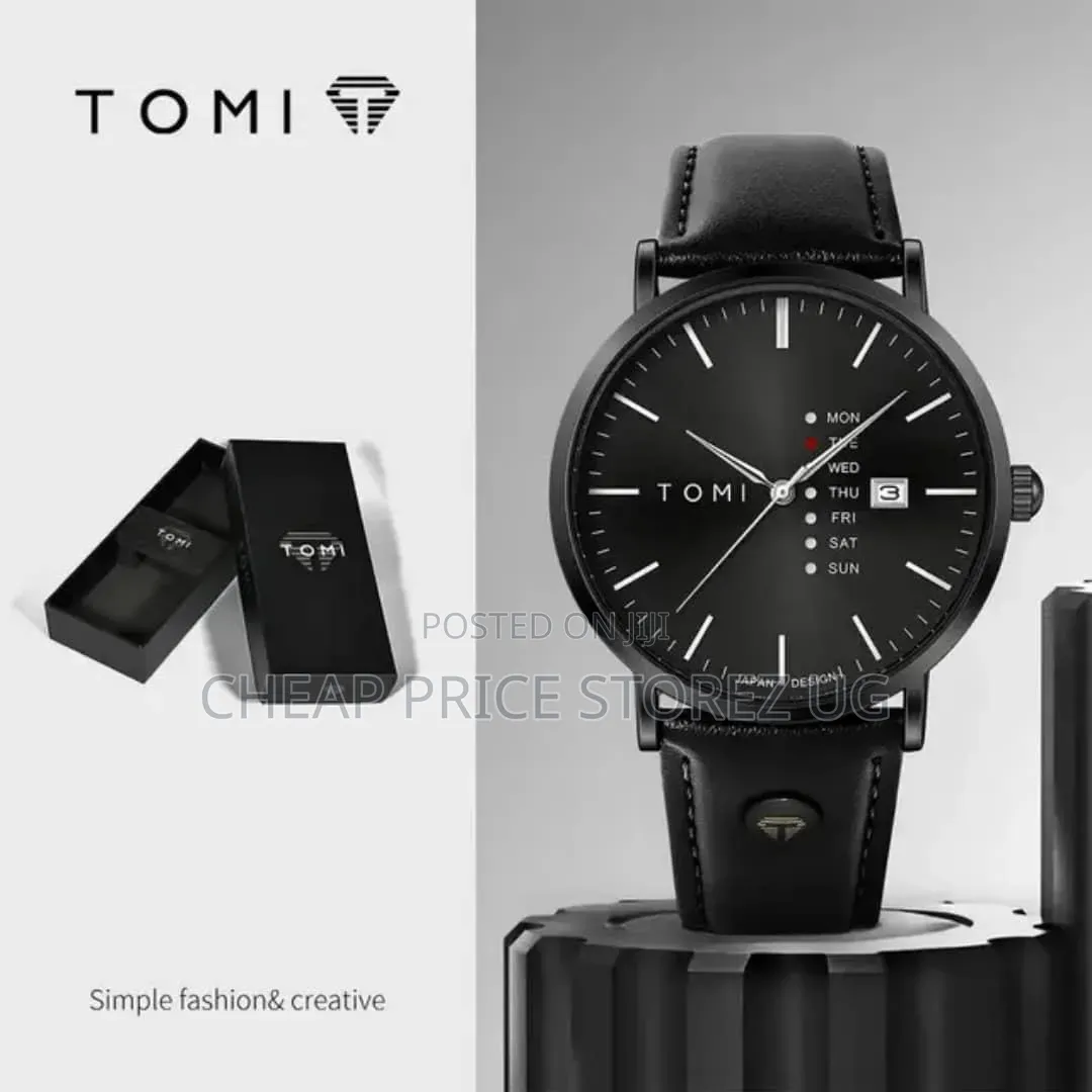 The Man's Watch Region Features the TOMI T-019 Minimalist Quartz Watch