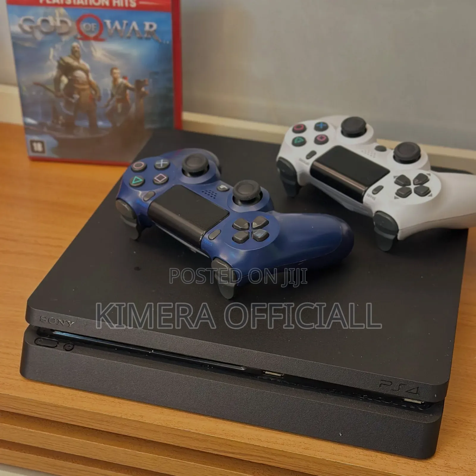 PS4 Slim 500GB Jet Black Console Neat PlayStation 4 Unit