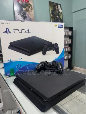 PlayStation 4 Slim Jet Black 500GB System PS4 Console