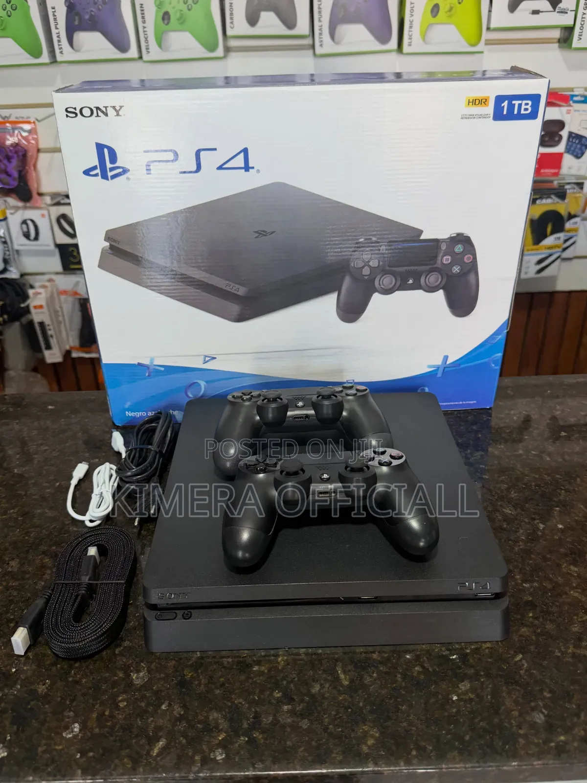 PlayStation 4 Slim 500GB Checked Working Original PS4 Unit 