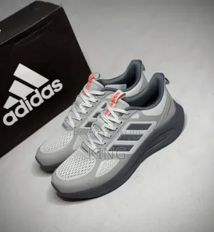 Adidas Lightmotion Go Voeuy Running Shoes in a Light Grey
