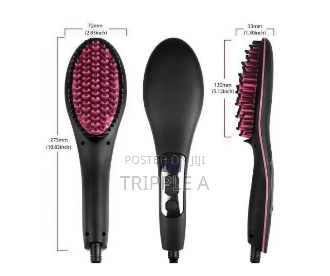 Long Hair Straightener Comb Brush