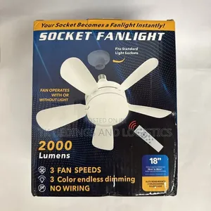 Socket Fan Light