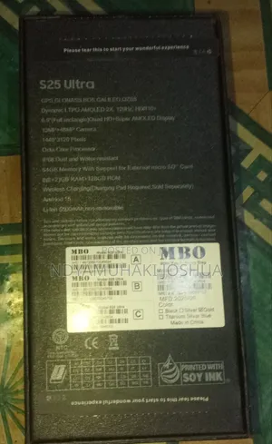 New Samsung Galaxy S25 Ultra 256 GB Gold