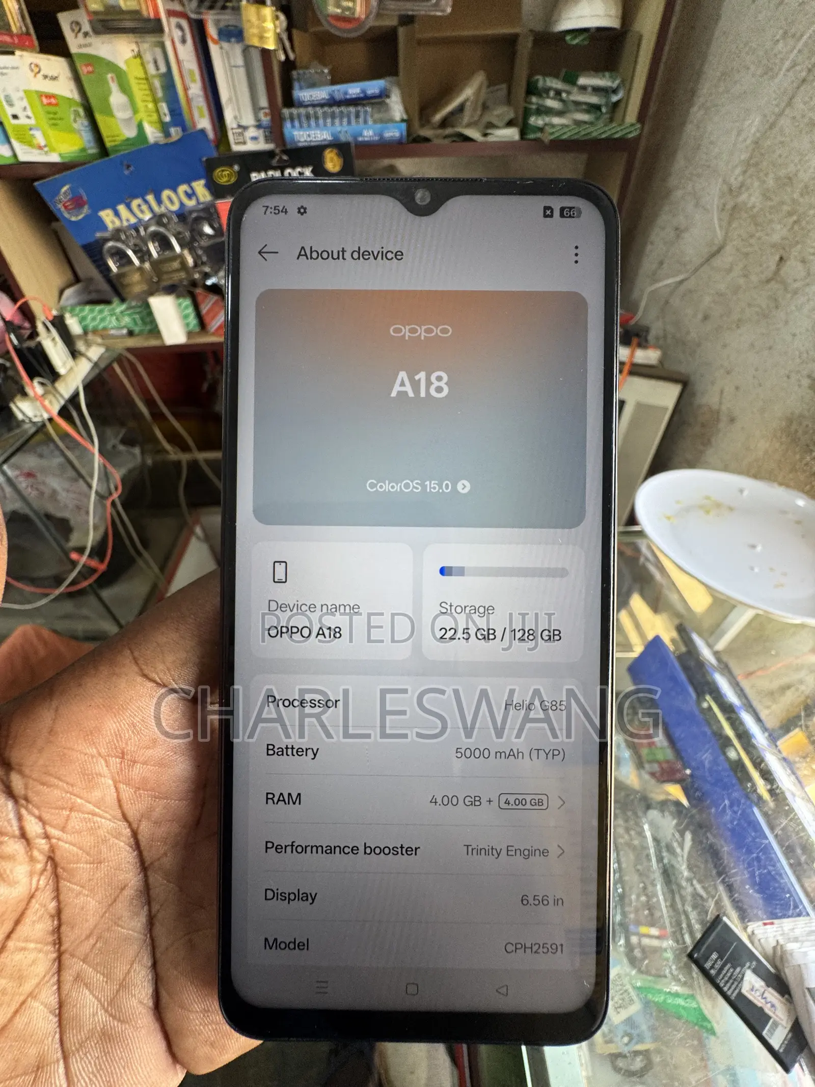 Vivo Y19 128 GB Blue