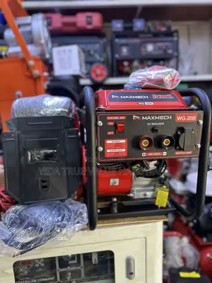 Petrol Welding Generator Maxmech With Accessories