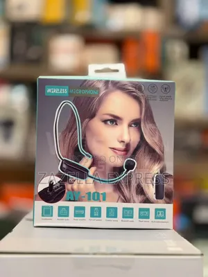 AY101 UHF Wireless Headset Microphone |50M Range for Teaching
