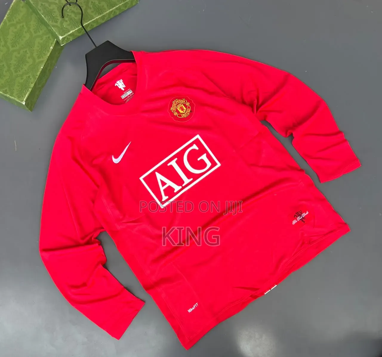 Manchester United 2007/08 Home Long-Sleeve