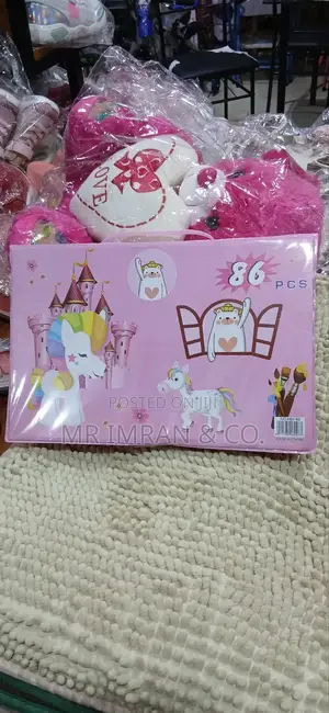 86-Piece Children's Art and Coloring Set